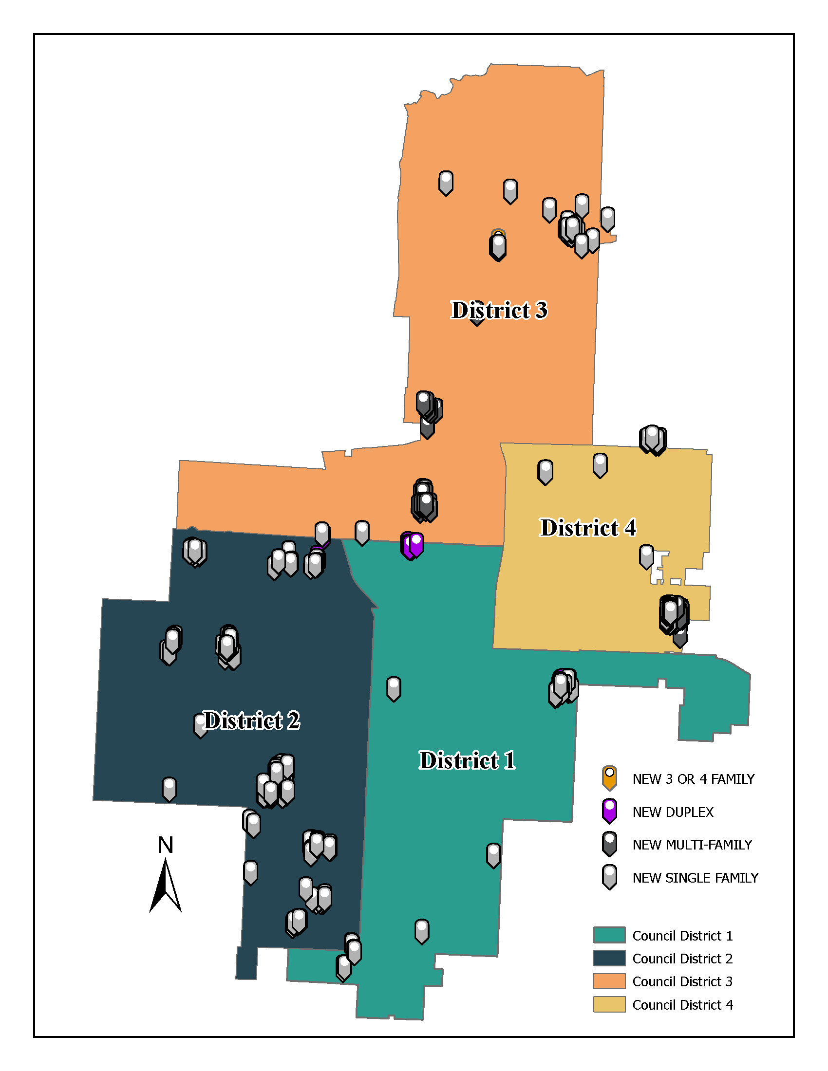 2025 Residential Development Activity Map